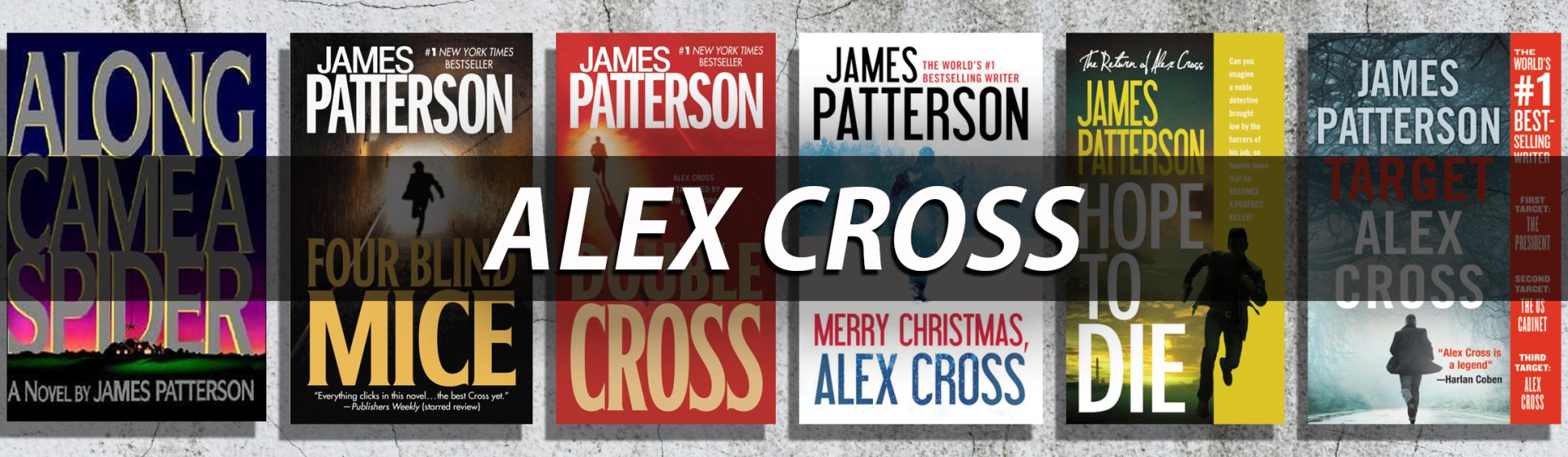 James Patterson's Alex Cross Series Books in Order James Patterson