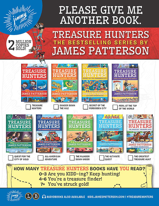 Treasure Hunters series checklist