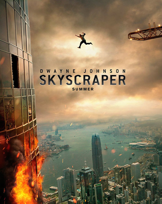 Skyscraper movie poster
