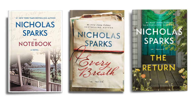 Every Nicholas Sparks Book in Order Feature Image
