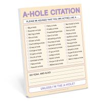 A-Hole Citation: Nifty Notes